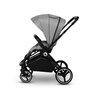 Lionelo - Carucior Mika, 2 in 1, Cadru din aluminiu, Cu landou intarit si salteluta moale, Reversibil, Maner ajustabil, Plasa de tantari, Husa de ploaie, de picioare, 22 kg, Conform cu standardele europene de securitate EN1888-1,EN1888-2, EN1466, Gri - 8
