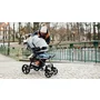 Carucior sport, Lionelo, Annet Plus, De la nastere, Cu accesorii si capotina XXL reglabila, 0 - 22 Kg, Conform cu standardele europene de securitate EN1888-1 si EN1888-2, Negru - 19