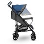Lionelo - Carucior sport Elia, Cu husa de picioare, Cu plasa de tantari, Conform cu standardul european de securitate EN1888-1, Albastru - 4