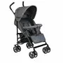 Carucior sport, Lionelo, Elia, Cu plasa de tantari, Suport de picioare reglabil, Spatar ajustabil in 4 pozitii, Capotina XXL, Pliere tip umbrela, Capacitate 15 kg, 6 luni+, EN 1888, Gri - 1