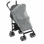 Carucior sport, Lionelo, Elia, Cu plasa de tantari, Suport de picioare reglabil, Spatar ajustabil in 4 pozitii, Capotina XXL, Pliere tip umbrela, Capacitate 15 kg, 6 luni+, EN 1888, Gri - 11