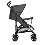 Carucior sport, Lionelo, Elia, Cu plasa de tantari, Suport de picioare reglabil, Spatar ajustabil in 4 pozitii, Capotina XXL, Pliere tip umbrela, Capacitate 15 kg, 6 luni+, EN 1888, Gri - 6