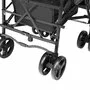 Carucior sport, Lionelo, Elia, Cu plasa de tantari, Suport de picioare reglabil, Spatar ajustabil in 4 pozitii, Capotina XXL, Pliere tip umbrela, Capacitate 15 kg, 6 luni+, EN 1888, Gri - 16