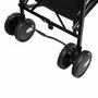 Carucior sport, Lionelo, Elia Oslo, Cu plasa de tantari, Suport de picioare reglabil, Spatar ajustabil in 4 pozitii, Capotina XXL, Pliere tip umbrela, Capacitate 15 kg, 6 luni+, EN 1888, Negru/Alb - 15