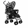 Carucior sport, Lionelo, Elia Oslo, Cu plasa de tantari, Suport de picioare reglabil, Spatar ajustabil in 4 pozitii, Capotina XXL, Pliere tip umbrela, Capacitate 15 kg, 6 luni+, EN 1888, Negru/Alb - 8