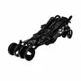 Carucior sport, Lionelo, Elia Oslo, Cu plasa de tantari, Suport de picioare reglabil, Spatar ajustabil in 4 pozitii, Capotina XXL, Pliere tip umbrela, Capacitate 15 kg, 6 luni+, EN 1888, Negru/Alb - 13