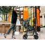 Lionelo - Carucior sport Emma Plus, Cu tavita, 2 Suporturi pentru pahar, Geanta accesorii, Conform cu standardul european de securitate EN1888-1, Forest Green - 26