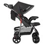 Lionelo - Carucior sport Emma Plus, Cu tavita, 2 Suporturi pentru pahar, Geanta accesorii, Conform cu standardul european de securitate EN1888-1, Stone - 7