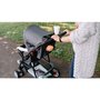 Lionelo - Carucior sport Emma Plus, Cu tavita, 2 Suporturi pentru pahar, Geanta accesorii, Conform cu standardul european de securitate EN1888-1, Stone - 29