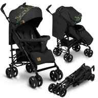 Lionelo - Carucior sport Irma Dreamin', Editie limitata, Cu husa de picioare, Cu plasa de tantari, Conform cu standardul european de securitate EN1888-1, Negru