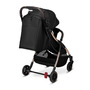 Lionelo - Carucior sport Julie One, De la nastere, Greutate redusa, Cu accesorii, Cadru din aluminiu, 0-22 kg, Conform cu standardele europene de securitate EN1888-1 si EN1888-2, Negru/Auriu - 13