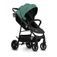 Lionelo - Carucior sport Zoey, De la nastere, Cu accesorii, Cadru din aluminiu, 0- 15 kg, Verde, Resigilat