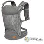 Lionelo - Marsupiu ergonomic Margareet, Cu 3 pozitii de transport, Cu gluga, Pana la 20 Kg, Aprobat de Institutul International de Displazie de Sold, Conform cu standardul european de securitate CEN TR 16512, Wave - 2
