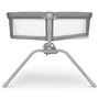 Lionelo - Patut balansoar Malin, 3 in 1, Pliabil, 0-9 kg, Geanta Transport, Asamblare Rapida, Ultra-Usor, Conform cu standardele europeane de securitate EN1130 si EN16890, Gri - 6