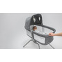 Lionelo - Patut balansoar Malin, 3 in 1, Pliabil, 0-9 kg, Geanta Transport, Asamblare Rapida, Ultra-Usor, Conform cu standardele europeane de securitate EN1130 si EN16890, Gri - 12