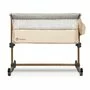 Patut co-sleeper, Lionelo, Leonie, Cu sistem de leganare, Cu setare unghiulara, Reglabil in 5 pozitii pe inaltime, Conform cu standardele europeane de securitate EN1130 si EN16890, Beige Sand - 7