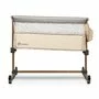Patut co-sleeper, Lionelo, Leonie, Cu sistem de leganare, Cu setare unghiulara, Reglabil in 5 pozitii pe inaltime, Conform cu standardele europeane de securitate EN1130 si EN16890, Beige Sand - 10