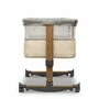 Patut co-sleeper, Lionelo, Leonie, Cu sistem de leganare, Cu setare unghiulara, Reglabil in 5 pozitii pe inaltime, Conform cu standardele europeane de securitate EN1130 si EN16890, Beige Sand - 15