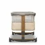 Patut co-sleeper, Lionelo, Leonie, Cu sistem de leganare, Cu setare unghiulara, Reglabil in 5 pozitii pe inaltime, Conform cu standardele europeane de securitate EN1130 si EN16890, Beige Sand - 18