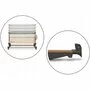 Patut co-sleeper, Lionelo, Leonie, Cu sistem de leganare, Cu setare unghiulara, Reglabil in 5 pozitii pe inaltime, Conform cu standardele europeane de securitate EN1130 si EN16890, Beige Sand - 23