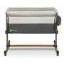 Patut co-sleeper, Lionelo, Leonie, Cu sistem de leganare, Cu setare unghiulara, Reglabil in 5 pozitii pe inaltime, Conform cu standardele europeane de securitate EN1130 si EN16890, Grey Stone - 7