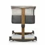 Patut co-sleeper, Lionelo, Leonie, Cu sistem de leganare, Cu setare unghiulara, Reglabil in 5 pozitii pe inaltime, Conform cu standardele europeane de securitate EN1130 si EN16890, Grey Stone - 15