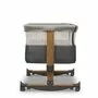 Patut co-sleeper, Lionelo, Leonie, Cu sistem de leganare, Cu setare unghiulara, Reglabil in 5 pozitii pe inaltime, Conform cu standardele europeane de securitate EN1130 si EN16890, Grey Stone - 19