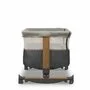 Patut co-sleeper, Lionelo, Leonie, Cu sistem de leganare, Cu setare unghiulara, Reglabil in 5 pozitii pe inaltime, Conform cu standardele europeane de securitate EN1130 si EN16890, Grey Stone - 21