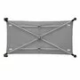 Patut pliant, Lionelo, Stefi, Cu un nivel, Cu intrare laterala cu fermoar, 2 roti, 120x60 cm, Conform cu standardul european de securitate EN 716, Grey - 16