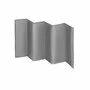 Patut pliant, Lionelo, Stefi, Cu un nivel, Cu intrare laterala cu fermoar, 2 roti, 120x60 cm, Conform cu standardul european de securitate EN 716, Grey - 15