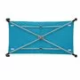 Patut pliant, Lionelo, Stefi, Cu un nivel, Cu intrare laterala cu fermoar, 2 roti, 120x60 cm, Conform cu standardul european de securitate EN 716, Turquoise - 16