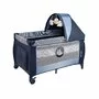 Patut pliant, Lionelo, Sven Plus, 120x60 cm, Cu doua nivele, Cu arcada jucarii, masuta de infasat, vibratii, melodii, conform cu standardele europeane de securitate EN716 si EN12221, Blue Navy - 11