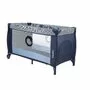 Patut pliant, Lionelo, Sven Plus, 120x60 cm, Cu doua nivele, Cu arcada jucarii, masuta de infasat, vibratii, melodii, conform cu standardele europeane de securitate EN716 si EN12221, Blue Navy - 17