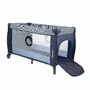 Patut pliant, Lionelo, Sven Plus, 120x60 cm, Cu doua nivele, Cu arcada jucarii, masuta de infasat, vibratii, melodii, conform cu standardele europeane de securitate EN716 si EN12221, Blue Navy - 18