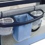 Patut pliant, Lionelo, Sven Plus, 120x60 cm, Cu doua nivele, Cu arcada jucarii, masuta de infasat, vibratii, melodii, conform cu standardele europeane de securitate EN716 si EN12221, Blue Navy - 21