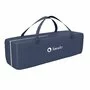 Patut pliant, Lionelo, Sven Plus, 120x60 cm, Cu doua nivele, Cu arcada jucarii, masuta de infasat, vibratii, melodii, conform cu standardele europeane de securitate EN716 si EN12221, Blue Navy - 24