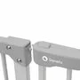 Poarta de siguranta, Lionelo, Truus Slim Led, Prin presiune, Cu lumina Led cu senzor, 105 cm, Conform cu standardul european de securitate EN1930, Gri - 7
