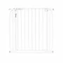 Poarta de siguranta, Lionelo, Truus Slim Led, Prin presiune, Cu lumina Led cu senzor, 105 cm, Conform cu standardul european de securitate EN1930, Alb - 1