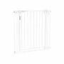 Poarta de siguranta, Lionelo, Truus Slim Led, Prin presiune, Cu lumina Led cu senzor, 105 cm, Conform cu standardul european de securitate EN1930, Alb - 4