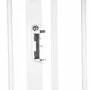 Poarta de siguranta, Lionelo, Truus Slim Led, Prin presiune, Cu lumina Led cu senzor, 105 cm, Conform cu standardul european de securitate EN1930, Alb - 7