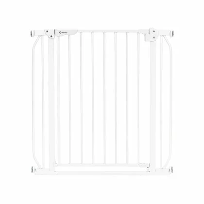 Poarta de siguranta, Lionelo, Truus Slim, Prin presiune, 105 cm, Conform cu standardul europeane de securitate EN1930, Alb