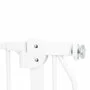 Poarta de siguranta, Lionelo, Truus Slim, Prin presiune, 105 cm, Conform cu standardul europeane de securitate EN1930, Alb - 10