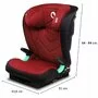 Scaun auto i-Size, Lionelo, Neal, Spatar reglabil in 3 pozitii, Tetiera in 14 pozitii, Suport sticla inclus, 15-36 Kg, 100-150 cm, Cu Isofix, Conform ECE R129, Rosu - 7