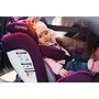 Lionelo - Scaun auto Bastiaan Pozitie de somn, Rotire 360 grade, 0-36 Kg, Cu Isofix si Centura Top Tether, Conform cu standardul european de securitate ECE R44/04, Violet - 26