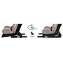 Lionelo - Scaun auto Sander Spatar reglabil, Forward-Facing sau Rear-Facing, Pozitie de somn, 0-36 Kg, Cu Isofix si centura Top Tether, Conform cu standardul european de securitate ECE R44/04, Bej - 3