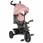 Tricicleta copii, Lionelo, Haari, Ultrapliabila, Multifunctionala, Suport picioare, Control al directiei, Scaun reversibil, Rotire 360 grade, Conform cu standardul european de securitate EN71, Bubblegum - 14