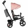 Tricicleta copii, Lionelo, Haari, Ultrapliabila, Multifunctionala, Suport picioare, Control al directiei, Scaun reversibil, Rotire 360 grade, Conform cu standardul european de securitate EN71, Bubblegum - 11
