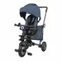 Tricicleta copii, Lionelo, Tris, Ultrapliabila, Multifunctionala, Mecanism de pedalare libera, Suport picioare, Control al directiei, Scaun reversibil, Rotire 360 grade, Conform cu standardul europeane de securitate EN71, Albastru - 4