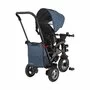 Tricicleta copii, Lionelo, Tris, Ultrapliabila, Multifunctionala, Mecanism de pedalare libera, Suport picioare, Control al directiei, Scaun reversibil, Rotire 360 grade, Conform cu standardul europeane de securitate EN71, Albastru - 13