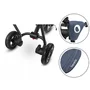 Tricicleta copii, Lionelo, Tris, Ultrapliabila, Multifunctionala, Mecanism de pedalare libera, Suport picioare, Control al directiei, Scaun reversibil, Rotire 360 grade, Conform cu standardul europeane de securitate EN71, Albastru - 28